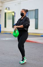LORI HARVEY Shopping at Bristol Farms in West Hollywood 05/25/2021