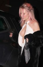LOTTIE MOSS at Louie Restaurant in Covent Garden in London 05/22/2021