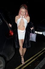 LOTTIE MOSS at Louie Restaurant in Covent Garden in London 05/22/2021