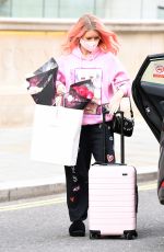 LOTTIE MOSS Leaves Corinthia Hotel in London 05/25/2021