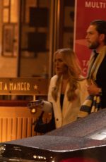 LOTTIE TIMLINSON Leaves Sexy Fish Restaurant in London 05/23/2021