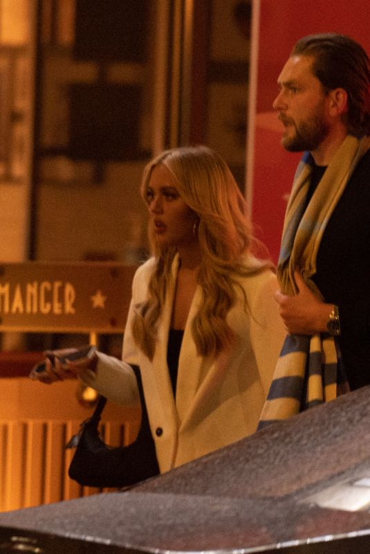 LOTTIE TIMLINSON Leaves Sexy Fish Restaurant in London 05/23/2021