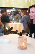 LUANN DE LESSEPS and JILL ZARIN at Le Bilboquet Restaurant in Sag Harbor 05/29/2021