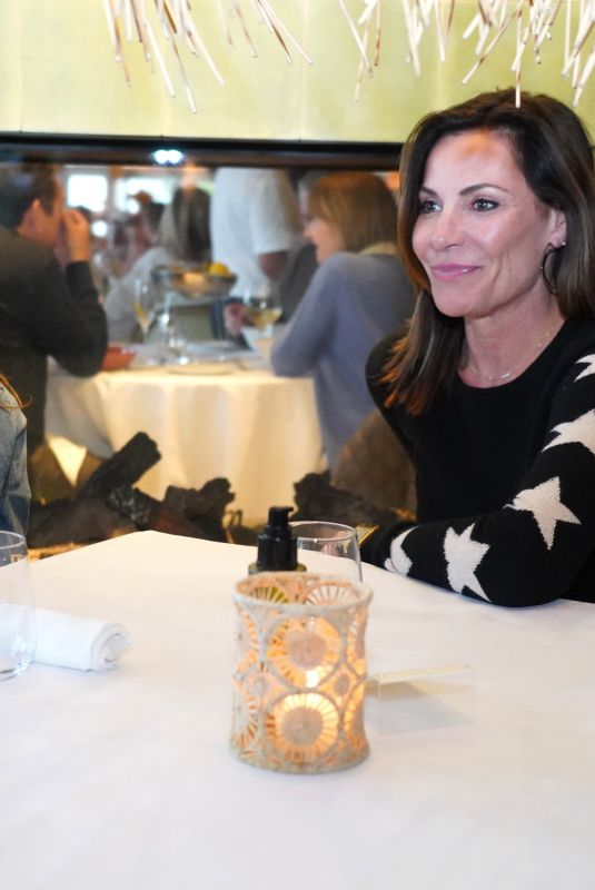 LUANN DE LESSEPS and JILL ZARIN at Le Bilboquet Restaurant in Sag Harbor 05/29/2021