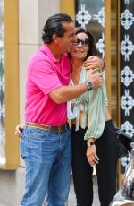 LUANN DE LESSEPS Out on Fifth Avenue in New York 05/20/2021