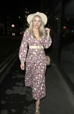 LYDIA BRIGHT Arrives at Arts Club in London 04/30/2021