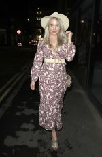 LYDIA BRIGHT Arrives at Arts Club in London 04/30/2021