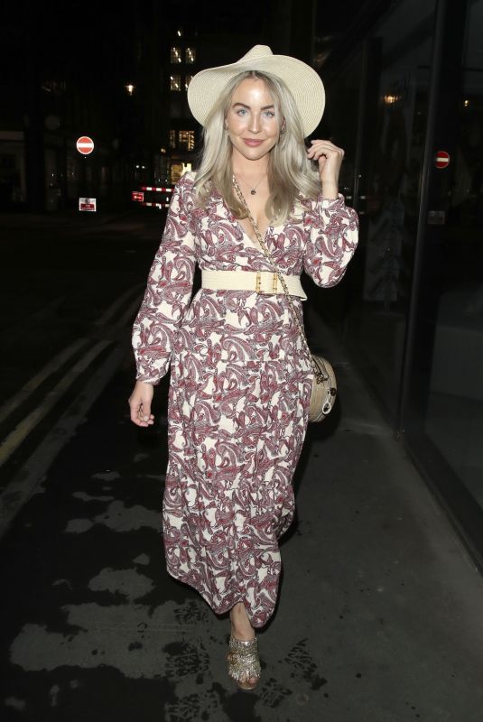 LYDIA BRIGHT Arrives at Arts Club in London 04/30/2021