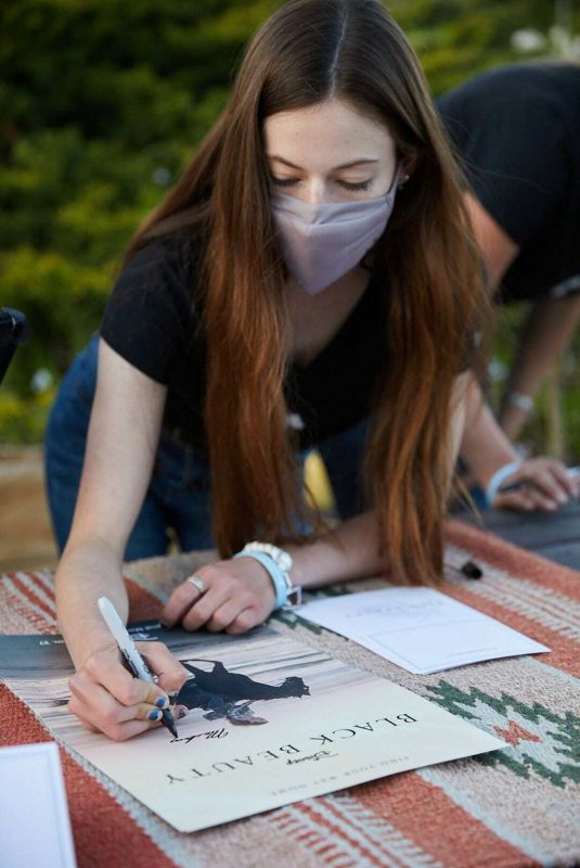 MACKENZIE FOY for A Day with a Horse, April 2021