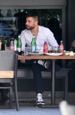 MADALINA GHENEA Out for Lunch with Khaby Lame in Milan 05/20/2021