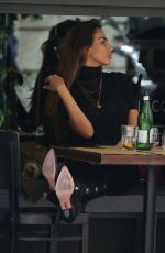 MADALINA GHENEA Out for Lunch with Khaby Lame in Milan 05/20/2021