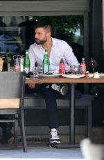 MADALINA GHENEA Out for Lunch with Khaby Lame in Milan 05/20/2021