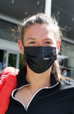 MADISON KEYS Arrives at Her Hotel After Training at Roland Garros 05/29/2021