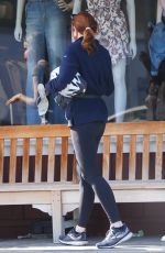 MARCIA CROSS Out Riding a Bike in Brentwood 05/09/2021