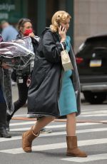 MARIN HINKLE on the Set of The Marvelous Mrs. Maisel in New York 05/28/2021