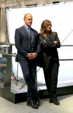 MARISKA HARGITAY on the Set of Law and Order: Organized Crime in New York 05/17/2021