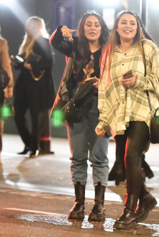 MARNIE SIMPSON and SOPHIE KASAEI Out in London 05/10/2021