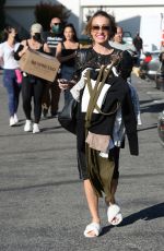 MARY FITZGERALD Out in West Hollywood 05/21/2021