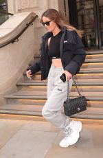 MAURA HIGGINS Leaves Corinthia Hotel in London 05/27/2021