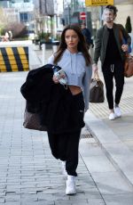 MAURA HIGGINS Leaves TV Studios in Media City 05/04/2021
