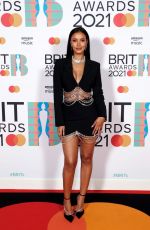 MAYA JAMA at 2021 Brit Awards in London 05/11/2021