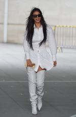 MAYA JAMA Leaves BBC Radio One in London 05/02/2021