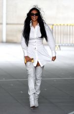 MAYA JAMA Leaves BBC Radio One in London 05/02/2021