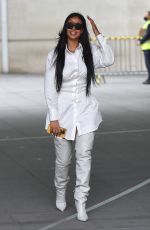 MAYA JAMA Leaves BBC Radio One in London 05/02/2021
