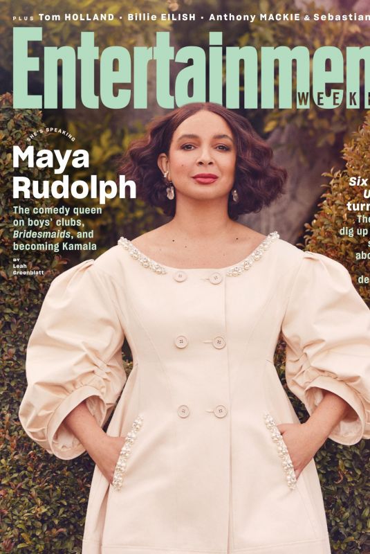 MAYA RUDOLPH in Entertainment Weekly Magazine, March 2021