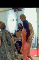 MEGAN FOX and Machine Gun Kelly Arrives at iHeartRadio Music Awards at Dolby Theatre 05/27/2021