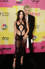 MEGAN FOX and Machine Gun Kelly at 2021 Billboard Music Awards in Los Angeles 05/23/2021