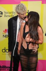 MEGAN FOX and Machine Gun Kelly at 2021 Billboard Music Awards in Los Angeles 05/23/2021