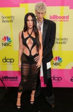 MEGAN FOX and Machine Gun Kelly at 2021 Billboard Music Awards in Los Angeles 05/23/2021