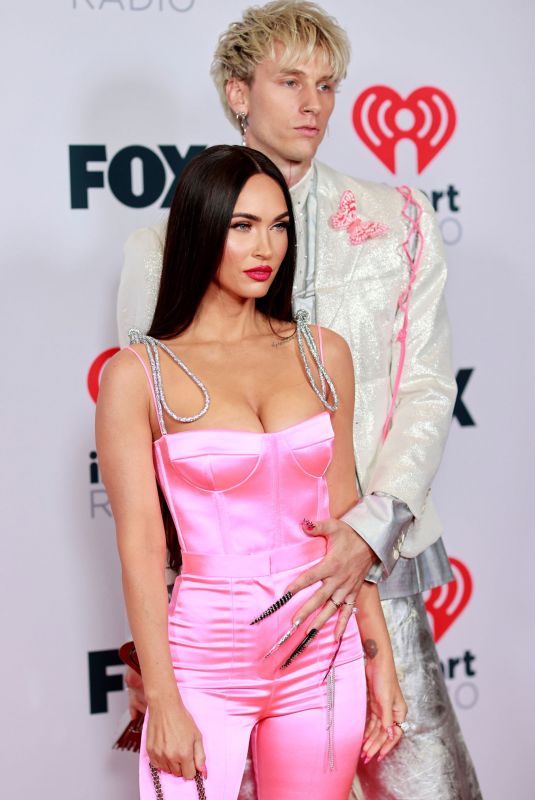 MEGAN FOX and Machine Gun Kelly at 2021 Iheartradio Music Awards in Los Angeles 05/27/2021