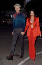 MEGAN FOX and Machine Gun Kelly Night Out in Santa Monica 05/16/2021
