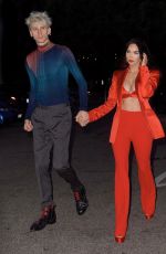 MEGAN FOX and Machine Gun Kelly Night Out in Santa Monica 05/16/2021