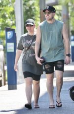 MELISSA RAWSON and Bryce Ruthven Out in Darwin 05/07/2021