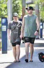 MELISSA RAWSON and Bryce Ruthven Out in Darwin 05/07/2021