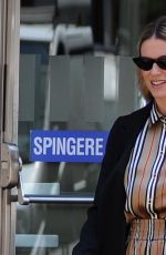 MICHELLE HUNZIKER Out and About in Milan 05/04/2021