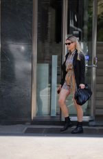 MICHELLE HUNZIKER Out and About in Milan 05/04/2021