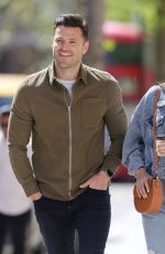 MICHELLE KEEGAN in Double Denim Out in London 05/20/2021