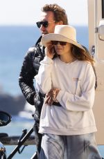 MICHELLE MINAGHAN and Peter White Out at Avalon in Sydney 05/16/2021