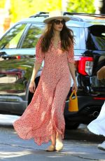 MICHELLE MONAGHAN Out for Lunch at Petit Trois in Los Angeles 05/28/2021