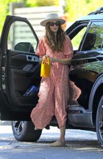 MICHELLE MONAGHAN Out for Lunch at Petit Trois in Los Angeles 05/28/2021