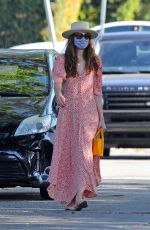 MICHELLE MONAGHAN Out for Lunch at Petit Trois in Los Angeles 05/28/2021