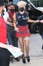 MILEY CYRUS Arrives at Her Hotel in New York 05/06/2021
