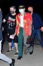 MILEY CYRUS Arrives at Her Hotel in New York 05/07/2021