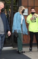 MILEY CYRUS Leaves Her Hotel in New York 05/07/2021