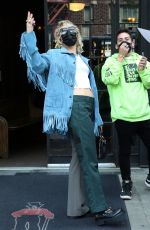 MILEY CYRUS Leaves Her Hotel in New York 05/07/2021