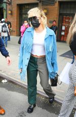 MILEY CYRUS Leaves Her Hotel in New York 05/07/2021